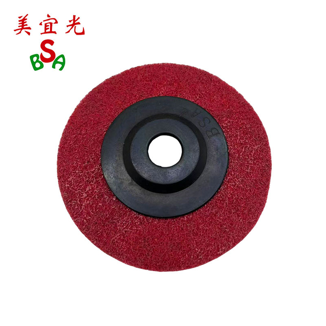 Non-woven Nylon Grinding Disc 4inch Red
